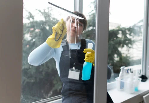 Nettoyage de vitres intérieures et extérieures à Villette